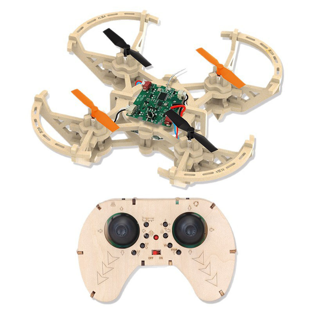RC Wooden Drones Model Kit 3 S - Drone Kit Octocopter 评论和价格